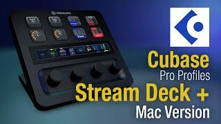 Cubase Stream Deck Plus for Mac Installation and Navigation