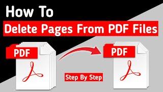 How To Delete Pages From PDF Files | Remove Pages From PDF Files