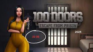 100 DOORS ESCAPE FROM PRISON 2024 LEVEL(31-35)