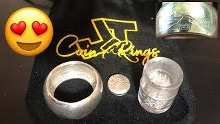 JT Coin Rings Custom Silver Ring Purchase