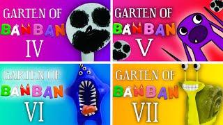 Garten of Banban ALL GAME! Garten of Banban 3 and 4 and 5 Full gameplay!