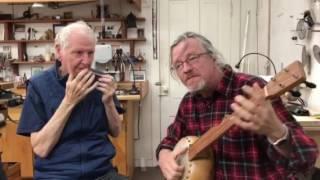 Cripple Creek on Pencil and Gourd Banjo: Steve Baughman and Rod Cameron