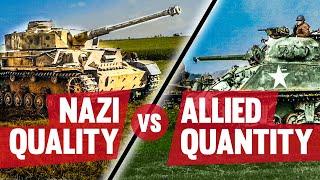 Quality v Quantity? | Panzer IV v M4 Sherman | Tank V Tank - Normandy, 1944