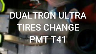 Dualtron Ultra PMT T41 SLICK Tires Installation