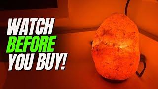 Honest Review of Himalayan Salt Lamp Night lights! AMAZING?! #himalayan #saltlamp