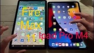 Ipad Pro M4 Vs Amazon Fire Max 11 Speed Test Comparison