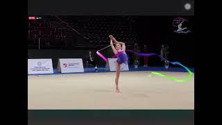 Stiliana Nikolova ribbon AA Aphrodite cup 2022