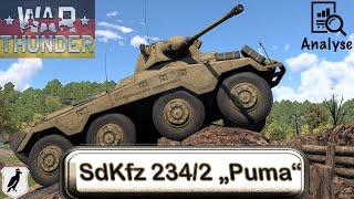 SdKfz 234/2 „Puma" War Thunder Panzer Guide