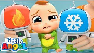 Hot And Cold  - Full Episode | Little Angel Nursery Rhymes for Kids | Kids TV Shows Full Episodes