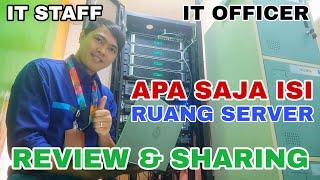 Apa saja Isi Perangkat di Rak Server Perusahaan | Belajar Server