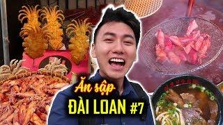 Taiwan #7: STREET FOOD IN TAMSUI BEACH CITY Part 1 |Taiwan travel guide