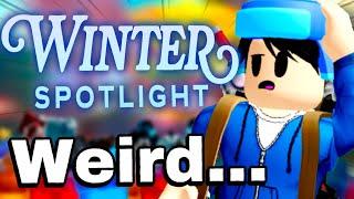 Roblox Winter Spotlight Event Was WEIRD. (REVIEW)