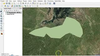 Digitizing shapefile QGIS