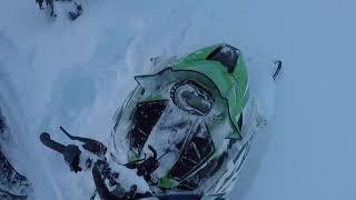 First ride on my new sled 2013 arctic cat m800