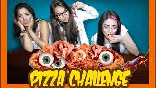 PIZZA CHALLENGE con EVADEMETAL NOMAMINBLUE Y DANOSAURIA