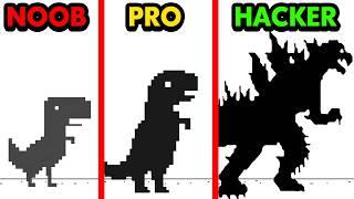 NOOB vs PRO vs HACKER JUMPING DINO