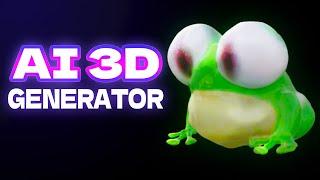 FREE AI 3D Model Generator | Meshy AI Tutorial