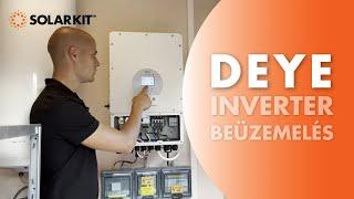 Deye napelemes inverter beüzemelés