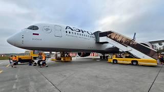 Aeroflot Airbus A350 | Flight from Vladivostok to Moscow SVO