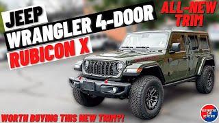 ALL-NEW 2024 JEEP WRANGLER RUBICON X! | *Full Walkaround Review* | Worth Buying This New Trim?!