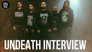 Undeath Interview (2022) Kyle Beam Talks Strats in Death Metal!