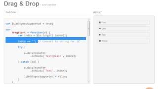 9 Implementing Drag and Drop Sortable List