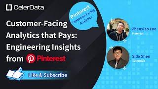 Engineering Insights from Pinterest: Customer-Facing Analytics that Pays