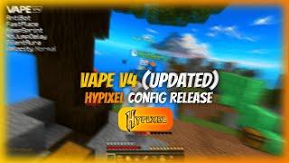 BEST* RELEASING THE BEST VAPE V4 HYPIXEL CONFIG (FULL AUTOBLOCK)