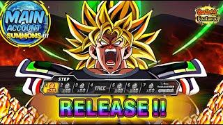 BROLY OR BUST!!! LR FULL POWER BROLY SUMMONS AGAIN!!! (Main Global) | Dragon Ball Z Dokkan Battle