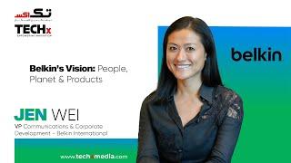 Belkin’s Strategy for People, Planet, and Products Explained by Jen Wei | TECHx Media