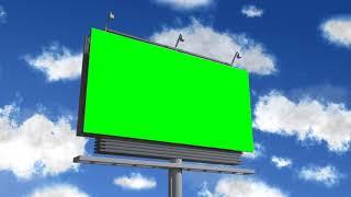 street billboard green screen | billboard green screen new york | advertisement green screen effects