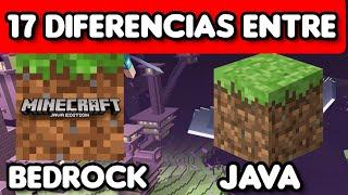 17 Diferencias Entre Minecraft Bedrock y Minecraft Java