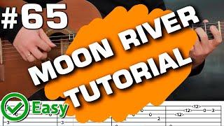 Moon river guitar lesson  acoustic cover fingerstyle tutorial tab (guitarclub4you)