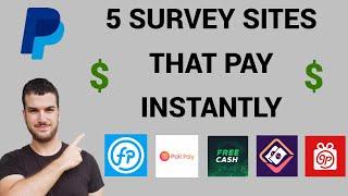 5 Survey Sites That Pay You Instantly (Legit Fast Paying Options)