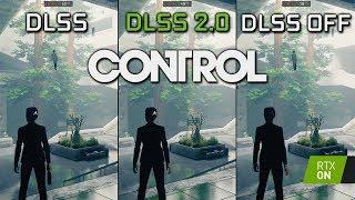 Control - DLSS vs DLSS 2.0 vs DLSS Off | Performance and Graphics Comparison (RTX On)