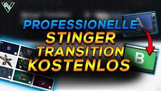 PROFESSIONELLE Stinger Transition erstellen OHNE Programm? | So geht's!