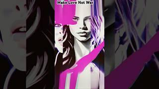 Make Love Not War John Lennon SpaceMan Picasso @AI5W #shorts  #johnlennon #short