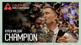 EMOTIONAL WILSON WINS TITLE! | Cazoo World Championship 2024 