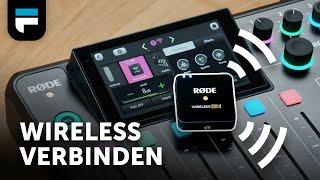 RØDE Wireless Go II mit RØDECaster Pro II verbinden – Tutorial deutsch