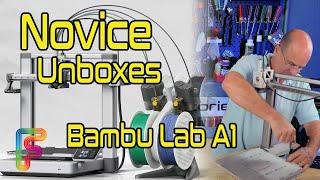 Bambu Lab A1 - Novice unboxes first printer live!