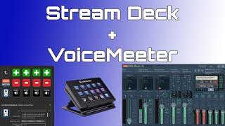 How to use Stream Deck as mixer with VoiceMeeter (In-Depth)