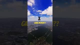 SPIDERMAN FLEW ABOVE THE AIRPLANE ️ #ps5 #spiderman2 #gaming #