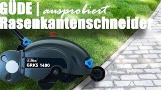 GÜDE | Rasenkantenschneider GRKS 1400 | Montage & Kurztest