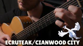 Pokemon Gold/Silver - Ecruteak/Cianwood City - Solo/Fingerstyle Guitar Cover  + TAB | Harley Guio