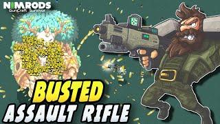 Insane Ice Storm Assault Rifle Shreds Everything | Nimrods Guncraft Survivor