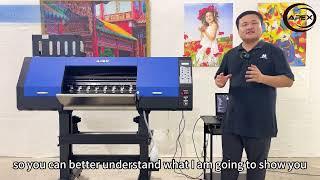 Introducing of APEX 24" Width DTF Large Format Printer