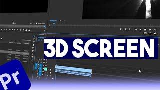 Create A Basic 3D Screen Effect In Adobe Premiere Pro CC