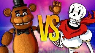 СУПЕР РЭП БИТВА:Undertale VS 5 Ночей С Фредди (АНДЕРТЕЙЛ Против FNAF)