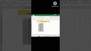 Excel tricks - autofit  #excel #tips_and_tricks #msexcel #microsoft #dataentry