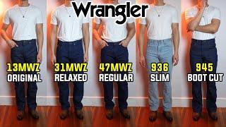 COMPLETE Guide To Wrangler Cowboy Cut Jeans (13MWZ, 31MWZ, 47MWZ, 936, 945)